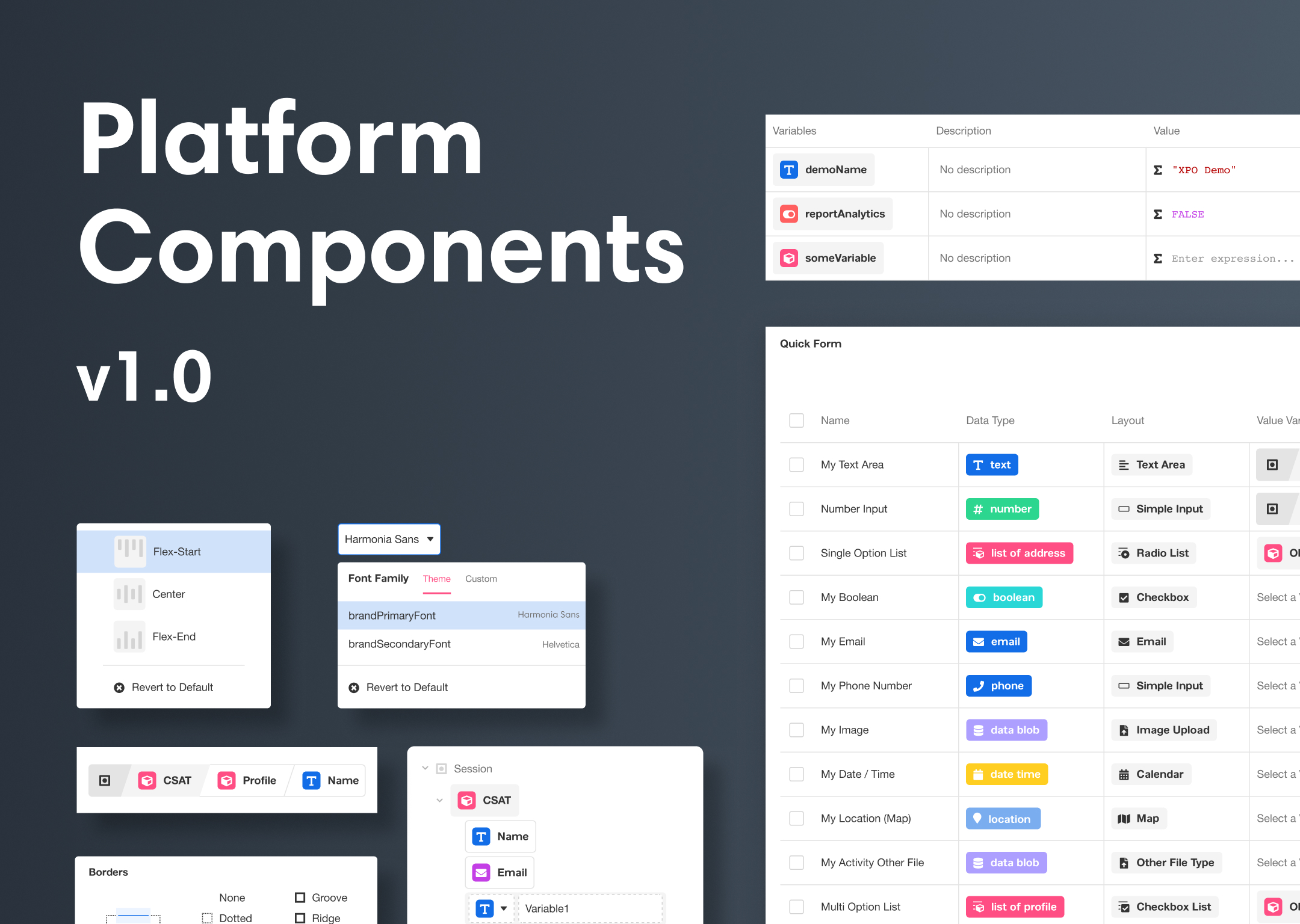 Airkit platform interface
