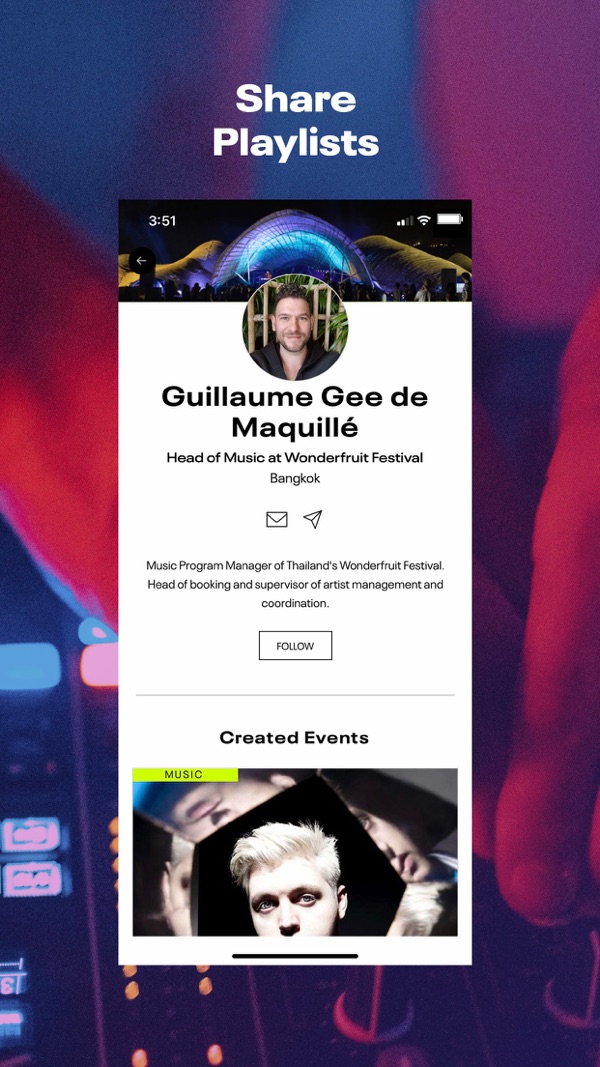 Playground app — Share screen