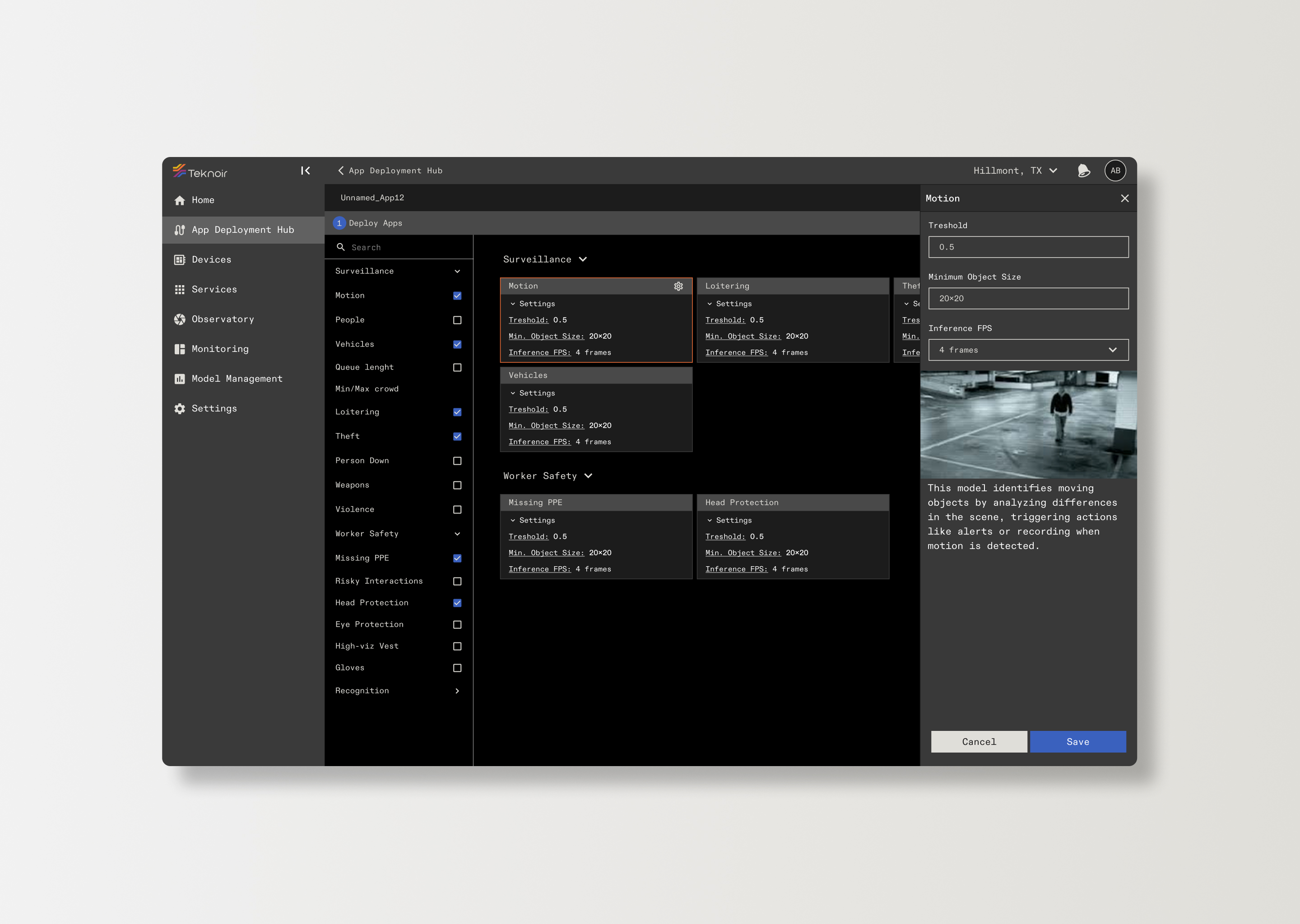 Design system UI screens