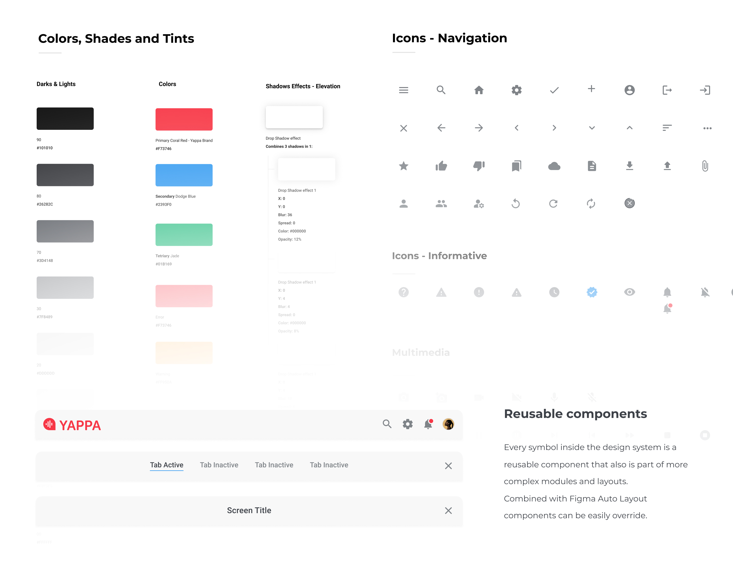 Design system elements